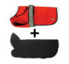 Danish Design 2 In 1 Dog Coat - Orange - Image 2