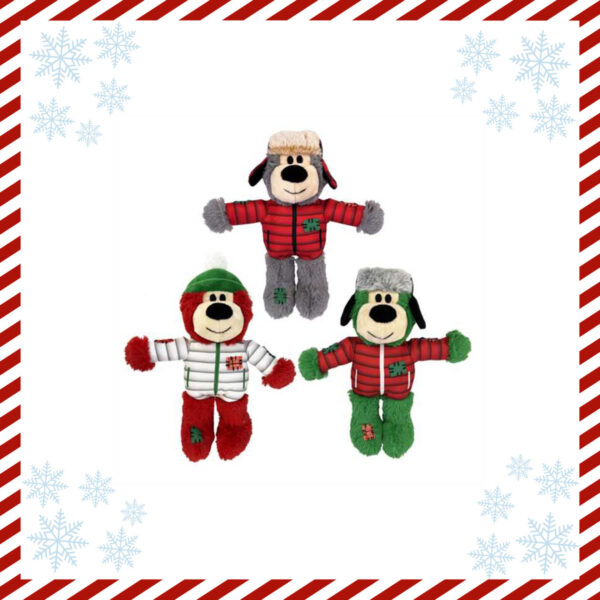 KONG Christmas Wild Knot Bear Small/Medium