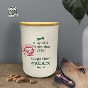 Personalised Dog Treat Jar
