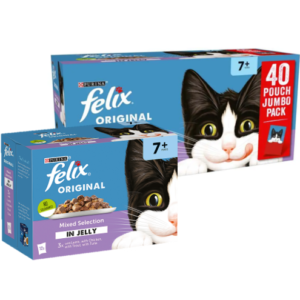 Felix Senior Cat Food - Mixed Selection In Jelly
