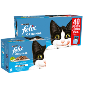 Felix Cat Food - Fish Selection In Jelly