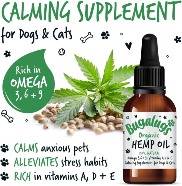 Bugalugs Organic Hemp Oil 50ml