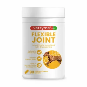 Vetzyme Dog Flexible Joint With Glucosamine 90 Tablets