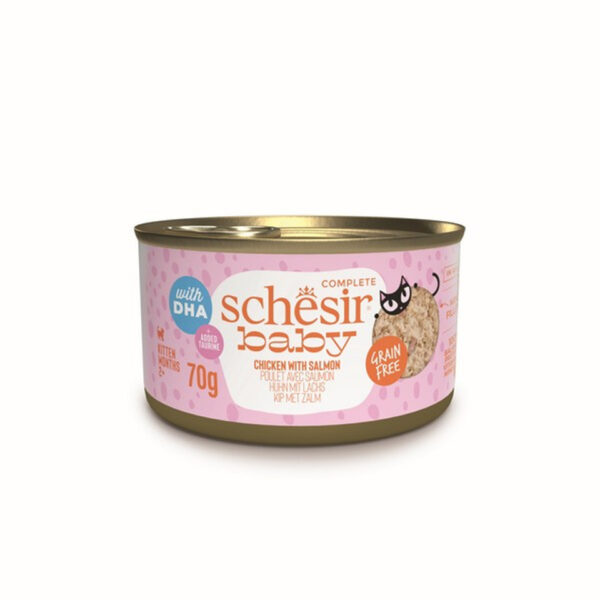 Schesir Baby Wholefood Kitten Cat Chicken & Salmon