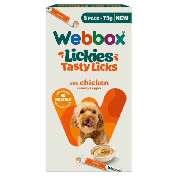Webbox Dog Lickies Chicken
