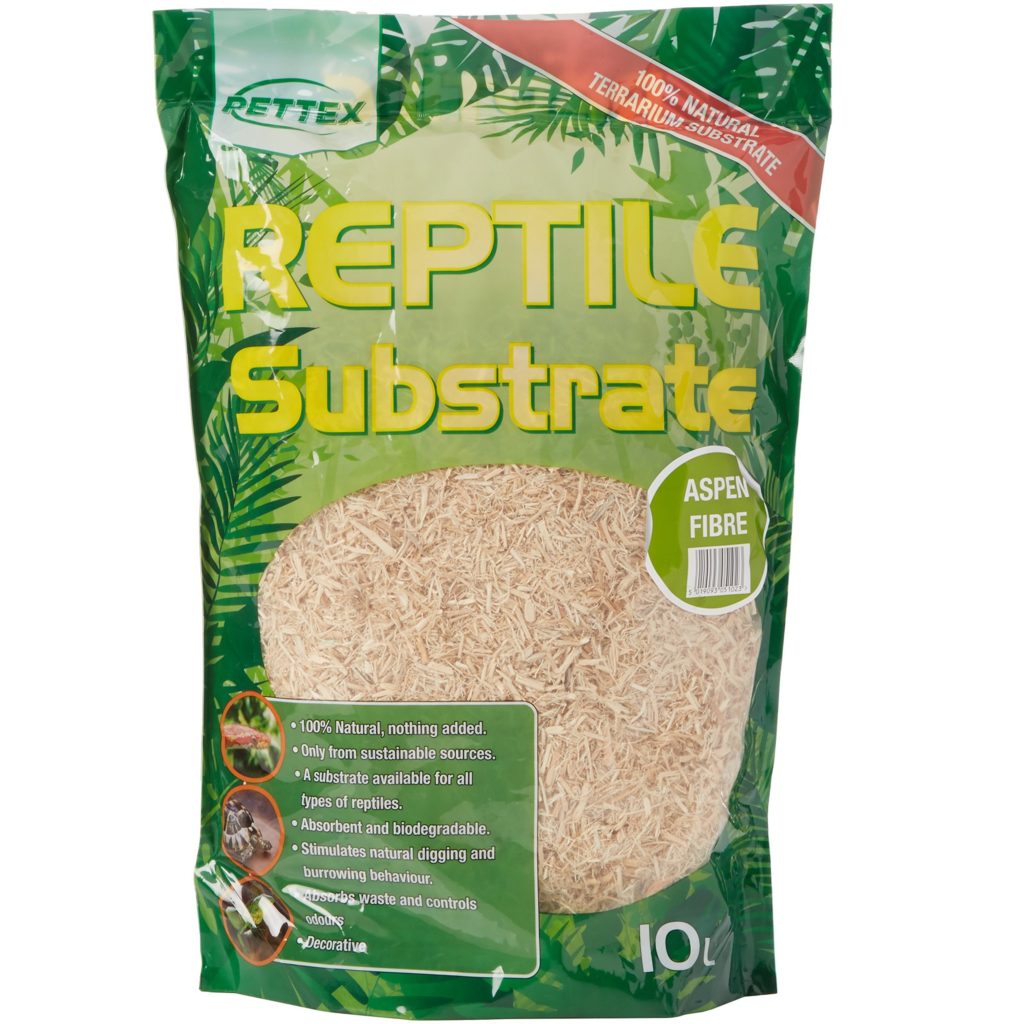 Pettex Reptile Substrate Aspen Fibre (10litre) Pet Stop Direct