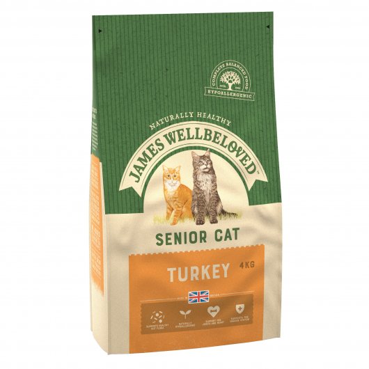 James Wellbeloved Adult Cat Senior Turkey & Rice 1.5kg Pet Stop Direct