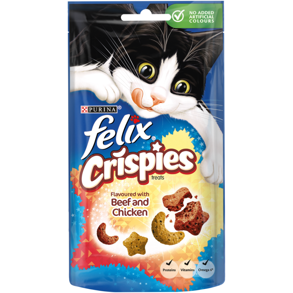 Felix Crispies - Beef And Chicken 45g - Pet Stop Direct