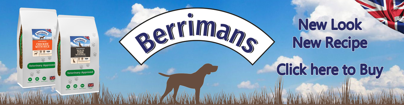 Berrimans Dog Food range