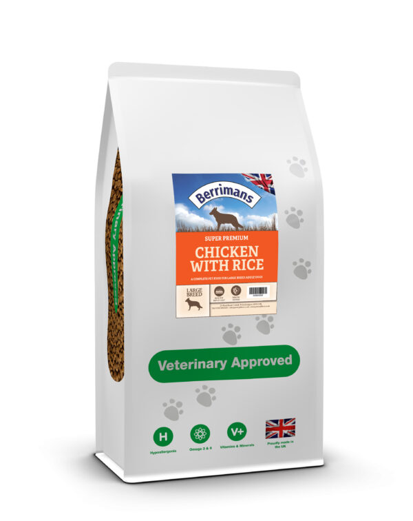 Berrimans Super Premium Large Breed Dog - Chicken With Rice